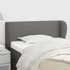 Image de vidaXL Tête de lit avec oreilles 83x23x78 cm - Gris Foncé