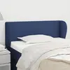 Image de vidaXL Tête de lit avec oreilles - Bleu 83 cm