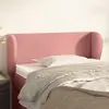 Image de vidaXL Tête de lit avec oreilles - Rose