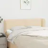 Image de VidaXL Tête de lit avec oreilles - Crème