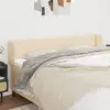 Image de vidaXL Tête de lit - Crème