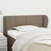 Image de vidaXL Tête de lit avec oreilles - Taupe