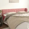 Image de VIDAXL Tête de lit à oreilles - Rose