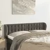 Image de vidaXL Tête de lit avec oreilles 147x23x78/88 cm