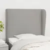 Image de vidaXL 83x23x118/128 cm - Gris clair