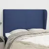 Image de Vidaxl Tête de lit avec oreilles - Bleu