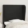 Image de vidaXL Headboard with Ears - Black