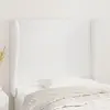 Image de vidaXL Tête de lit avec oreilles - Blanc