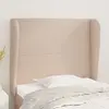 Image de vidaXL Tête de lit avec oreilles - Cappuccino