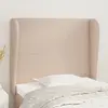 Image de vidaXL Tête de lit avec oreilles - Cappuccino