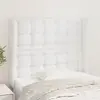 Image de vidaXL Tête de lit avec oreilles 83x23x118/128 cm