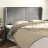 Image de vidaXL Tête de lit avec oreilles - Gris clair