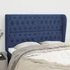 Image de vidaXL Tête de lit avec oreilles - Bleu