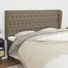 Image de vidaXL Tête de lit 3118318 - Taupe