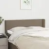 Image de vidaXL Tête de lit avec oreilles 147x88 cm - Taupe