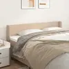 Image de vidaXL Tête de lit avec oreilles Cappuccino