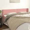 Image de Vidaxl Tête de lit avec oreilles - Rose