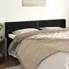 Image de Vidaxl Tête de lit avec oreilles - Noir