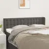 Image de vidaXL Tête de lit avec oreilles - Gris