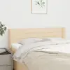 Image de VidaXL Tête de Lit avec Oreilles - Crème