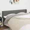 Image de Vidaxl vidaXL Tête de lit avec oreilles - Gris foncé