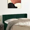 Image de vidaXL Tête de lit avec oreilles - Vert foncé