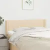 Image de vidaXL Tête de lit avec oreilles - Crème