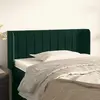 Image de vidaXL Tête de lit avec oreilles - Vert foncé