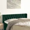 Image de vidaXL Tête de lit Vert foncé
