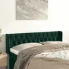 Image de vidaXL Tête de lit avec oreilles - Vert foncé