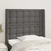 Image de vidaXL Tête de lit - Gris