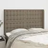 Image de vidaXL Tête de lit 3120016 - Taupe