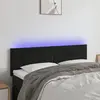 Image de vidaXL Tête de lit à LED - Noir