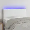Image de vidaXL Tête de lit à LED - Blanc