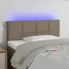 Image de VIDAXL Tête de lit à LED - Taupe