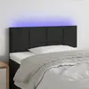 Image de vidaXL Tête de lit à LED - Noir