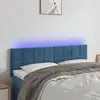 Image de Vidaxl Tête de lit à LED - Bleu foncé