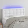 Image de vidaXL Tête de lit à LED - Blanc