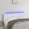 Image de vidaXL Tête de lit à LED - Blanc