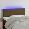 Image de VIDAXL Tête de lit à LED 80 cm - Marron foncé