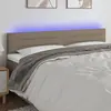 Image de VIDAXL vidaXL - Taupe à LED