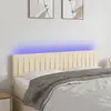Image de vidaXL Tête de lit LED Crème