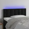 Image de Vidaxl Tête de lit à LED - Noir