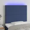 Image de vidaXL Tête de lit à LED - Bleu
