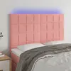Image de vidaXL Tête de lit à LED - Rose