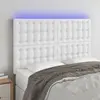 Image de vidaXL Tête de lit à LED - Blanc