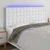 Image de vidaXL Tête de lit à LED - Blanc