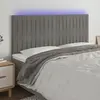 Image de vidaXL Tête de lit à LED