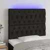 Image de vidaXL Tête de lit à LED - Noir
