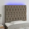 Image de VidaXL Tête de lit à LED - Taupe